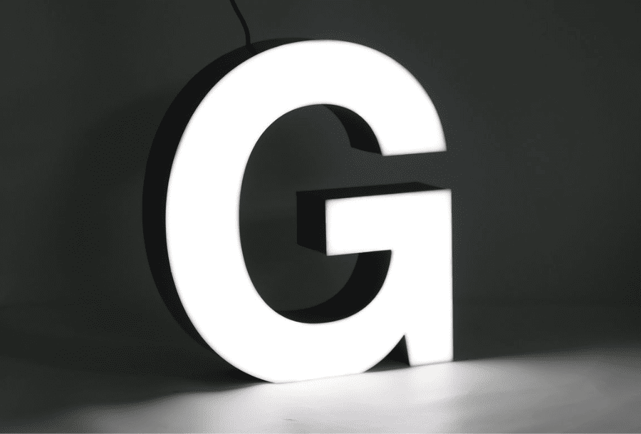 Front Light 3D Signage