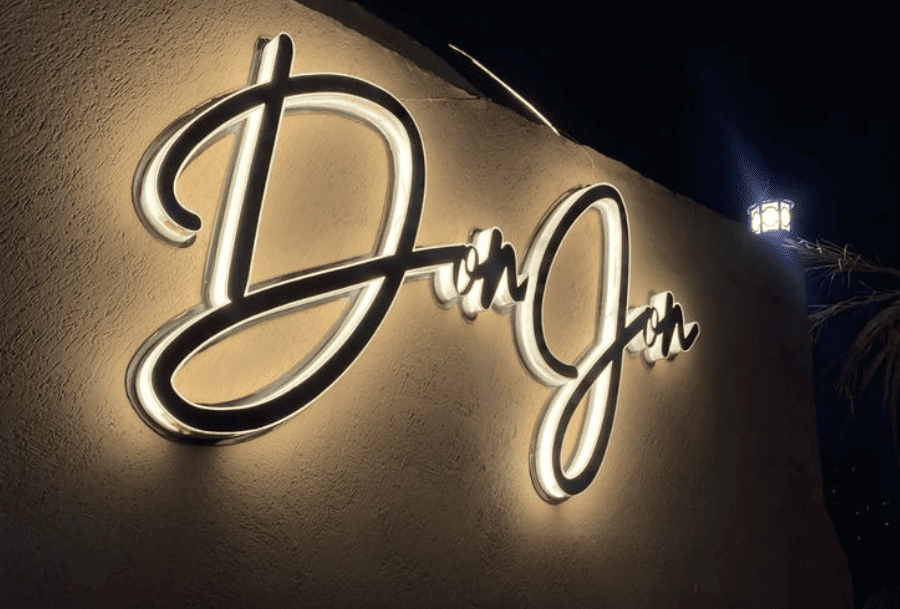 Back Light 3D Signage