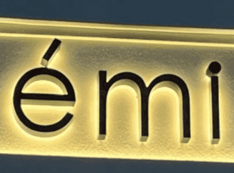 Back Light 3D Signage