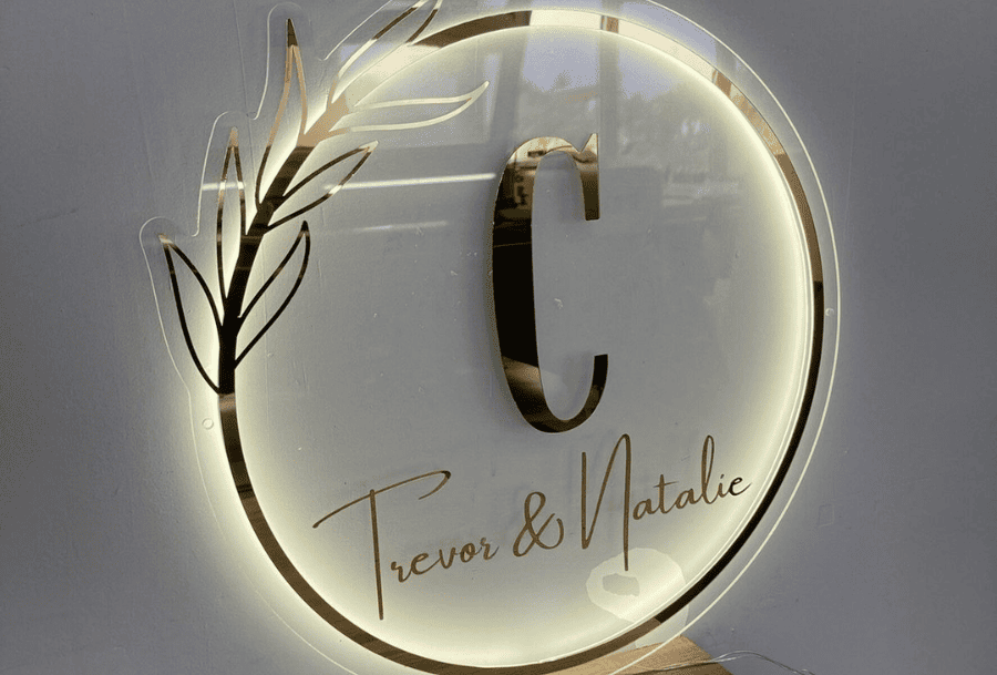 Acrylic signage Dubai