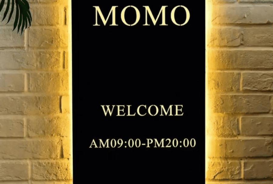 Acrylic signage Dubai